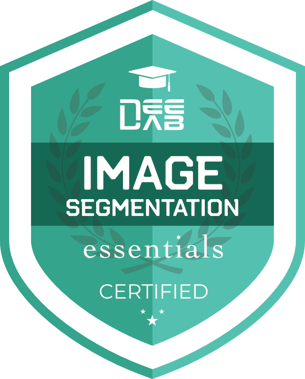 Image Segmentation Essentials badge