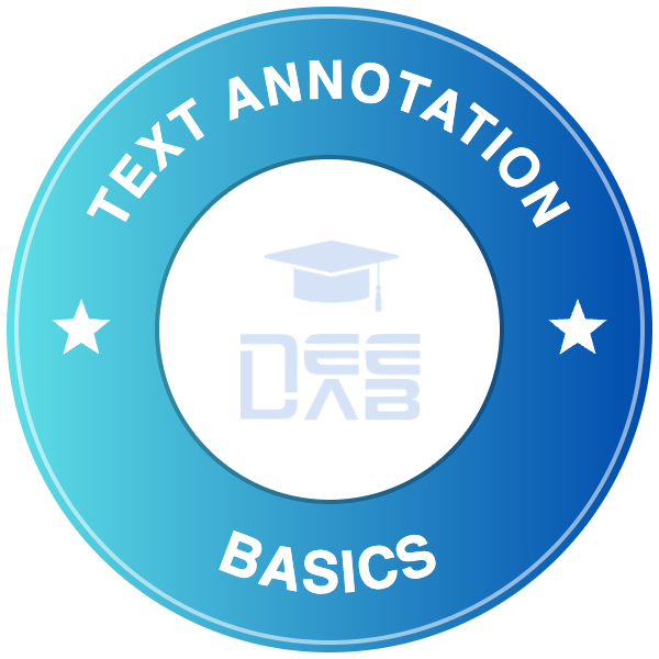 Text Annotation Basics badge